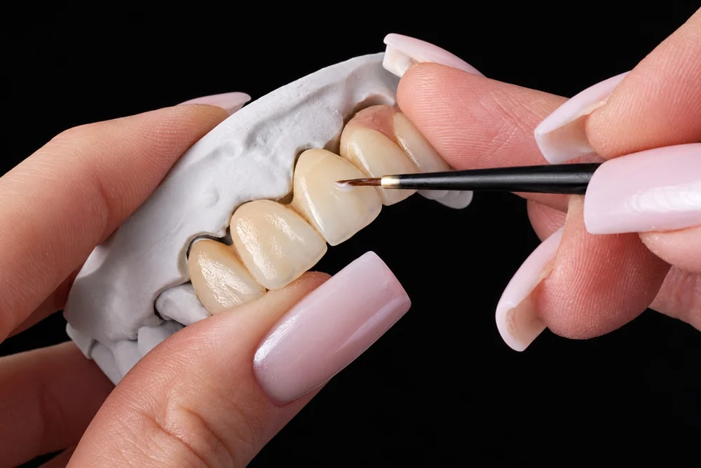 Handcrafted ceramic layering